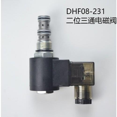 Two-position Three-way SV08-31 Threaded Cartridge Solenoid Valve DHF08-231
