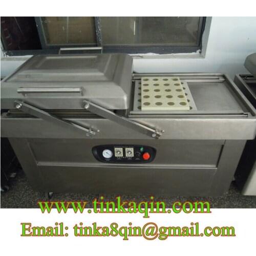 DZ-400 2SB Double chamber vacuum machine Meat vacuum machine Commercial Sealer food stainless steel Foil bag Vacuum machine