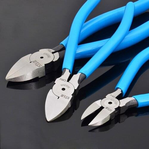 New 5" 6" 7.5" Electrical Cable Wire Stripper Cutters Cutting Side Snips Flush Nose long Pliers Jewelry Making Hand Tool