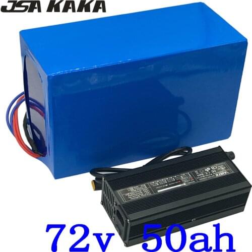 72V Battery 72V 50AH Lithium Battery 72V 3000W 4000W 5000W Scooter Electric Battery 72V 50AH Electric Bike Battery use LG cell