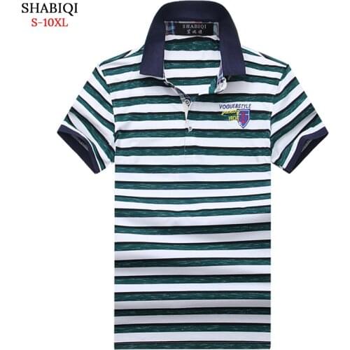 SHABIQI Classic Brand Men shirt Men Polo Shirt Men Short Sleeve Polos Shirt T Designer Polo Shirt Plus Size 6XL 7XL 8XL 9XL 10XL