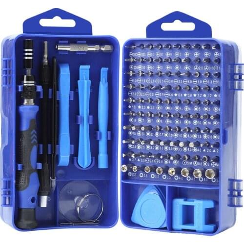 115 In 1 Screwdriver Set Precision Torx Hex Screw Driver Bit Kit Magnetic Bits Multi tools Repair Mobile Phone Home Hand Tools