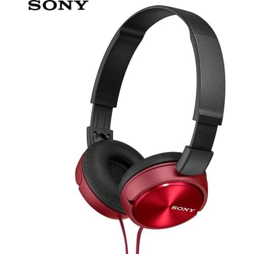Original Sony earphones MDR-ZX310 Headphones Headset Subwoofer Universal Phone Computer Music for computer