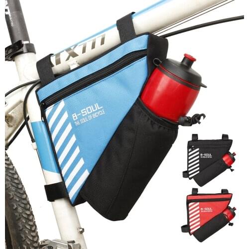 Bicycle Front Frame Triangle Bag Beam Bag Mountain Bike Kettle Package Saddle Bag Upper Tube Bag Tool Bag Riding Equipment