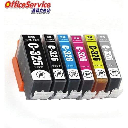 Pgi325 pgi326 BCI-325 BCI-326 Compatible Ink Cartridge For Canon ,suit for MG6130 MG6230 MG8130 MG8230 IX6530 printer