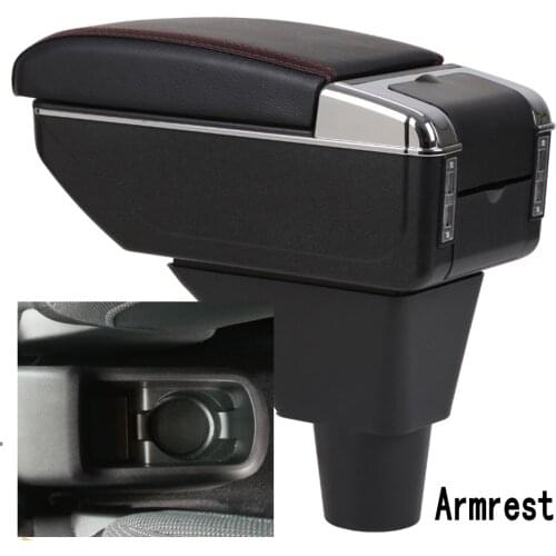 Arm Rest For Citroen C3 C4 Armrest Box Center console central Store content Storage Center Console products accessory with USB