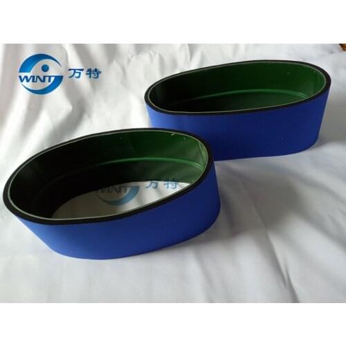 Blue conveyor belt of MT-200 Round Bottle Labeler Spare parts 770*120mm size