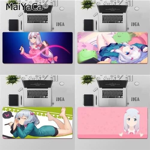 MaiYaCa High Quality Sagiri Izumi Natural Rubber Gaming mousepad Desk Mat Free Shipping Large Mouse Pad Keyboards Mat
