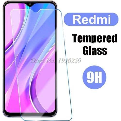 For Xiaomi Redmi 9T 9AT 9A 9i 9C NFC Note 9S 9T 9 Pro Max Tempered Glass Telefon Screen Protector Front Film Cover Glass Guard