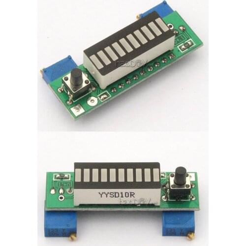 1-4 Lithium Battery Indicator Monitor Low Voltage Universal Power Display Board diy kit