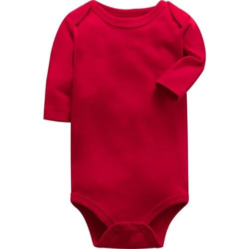 Baby bodysuit newborn boys girls clothing long sleeve 3 6 9 12 18 24 months toddler infant child kids clothes