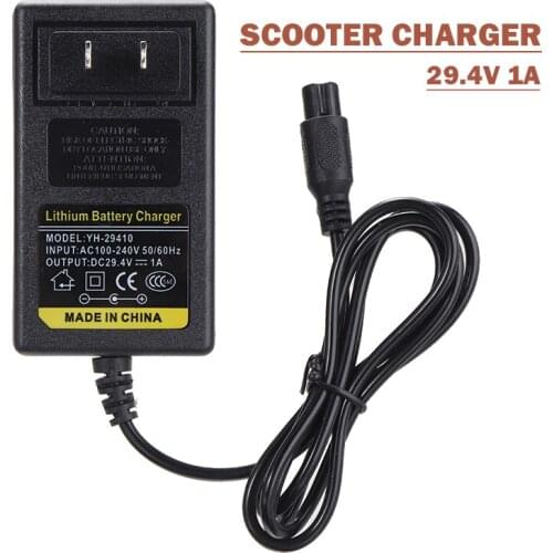 24V 1A Lithium Battery Fast Charger Suitable for Razor E500 S MX350 E300 E200 High Quality Scooter Scooter Battery Charger