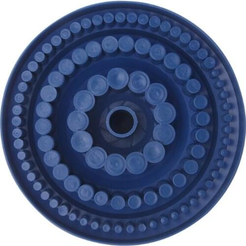 C5AC Drill Bit Storage Case Stand Round Shape Hard Plastic Organizer 100Pcs Hole Tool