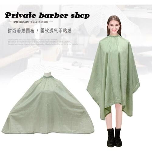 Hair cutting apron Non-stick hair for hair salon Household shave shawl Hair Salon Dyeing Bib Anti-static apron for hair cutting