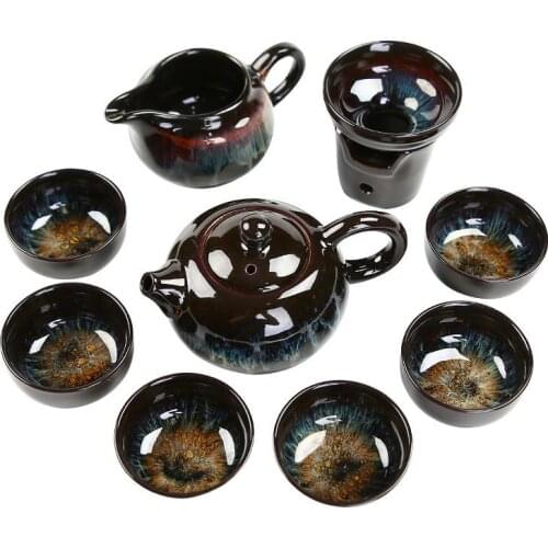 Ceramic Travel Tea Bowl Kung Fu Set Porcelain Tea Cup for Puer Oolong Tea China Teapot Coffee Mug Master Cup Chinese Gift