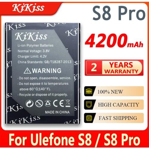 KiKiss Ulefone S8 Pro Phone Batteries