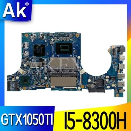 Akemy FX705GE Motherboard For Asus TUF Gaming FX705G FX705GD FX705GE 17.3 inch Mainboard Motherboard I5-8300H GTX 1050TI GDDR5