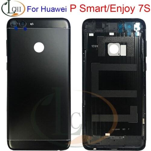 Original for Huawei P Smart Battery Cover Rear Door Housing Case Replace FIG-LX1 back cover for Huawei Enjoy 7S Battery Cover