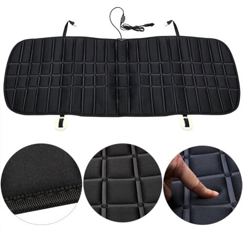 Car rear Seat Heated Cushion Warmer 12V Auto seat Winter Heating Car Seat Cover Heater Cold Weather Protection Warm-Keeping