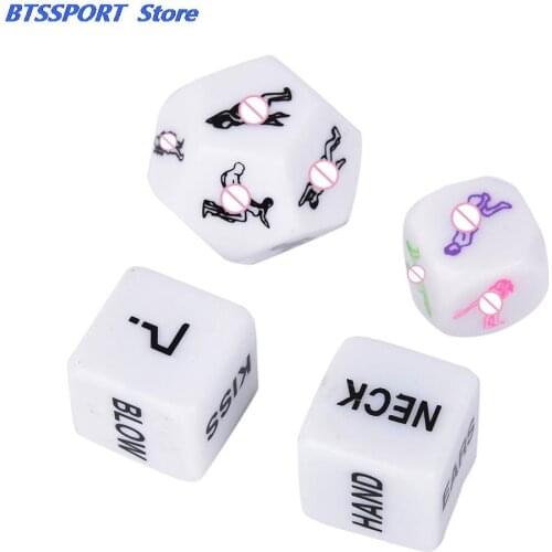 Sale Fun Sex Dice Romance Love Humour Adult Glow In The Dark Sexy Party Game Instructions for Couples