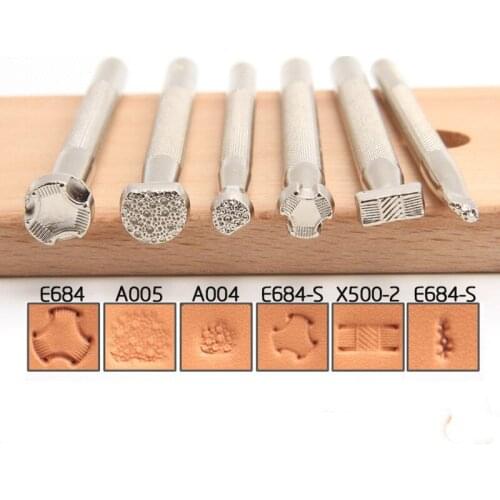 10cm Patterns Leather Stamp Tools Alloy Making Carving Handmade Wallets Leatherwear Craft Stamping Printing DIY Art Decoration