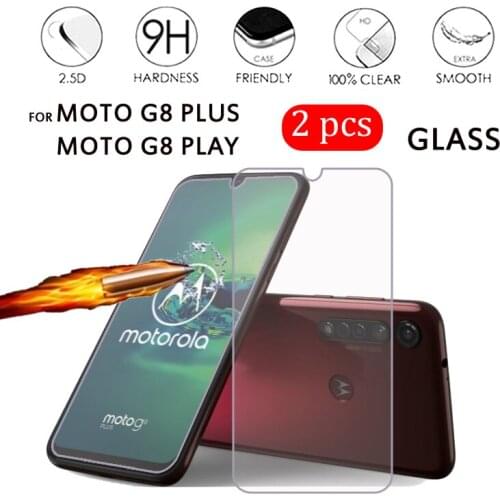 2Pcs For Motorola Moto G8 Plus G8Plus Tempering Glass Protector Screen For Motorola Moto G8 Play G8Play HD Glass LCD Film Cover