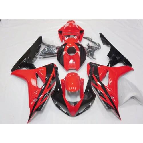 2021 WHSC Fairing Kit ABS For HONDA CBR1000 2007 Motorcycle Custom Body Kit red