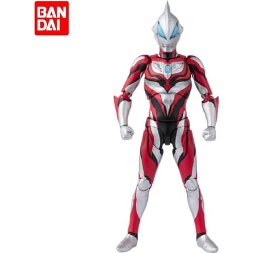 Bandai SHF Ultraman Geed Runaway Red Eye Pattern Figure Assembly Model Moving Doll Decorations GEED Childrens Gifts Best Gift