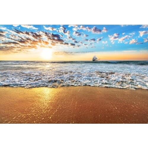 Beach views The wooden puzzle 1000 pieces ersion jigsaw puzzle white card adult childrens educational toys