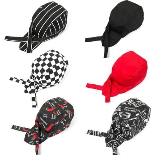 Chef Hat Adult Adjustable Baker Kitchen Cooking Chef Cap Hotel Restaurant Canteen Chef Hat Kitchen Wear Cap catering Pirate Hat