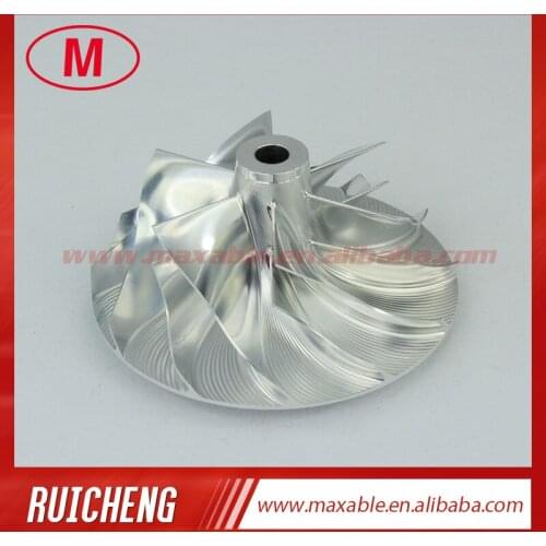 GT3271 434244-0012 51.16/70.97mm 6+6Blades turbo aluminum 2618/Milling/billet compressor wheel for 479017/704409 HINO