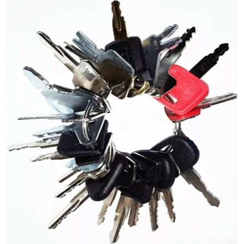 23 Keys Heavy Equipment Construction Ignition Key For Caterpillar Volvo BOBCAT Hitachi Komatsu Excavator Backhoe Forklift new