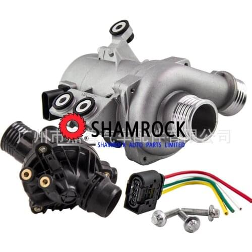 Water Pump & Thermostat Kit OEM 11517586925/11517563183/11537544788/11537549476 for BBMW 128i 325i 325xi 328i 328xi 330i X3Z5 Z4