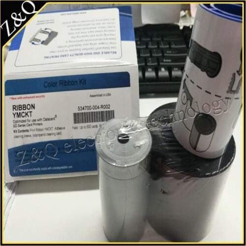 Datacard 534700-004-R002 ribbon work on aisa version Datacard SD260 printer