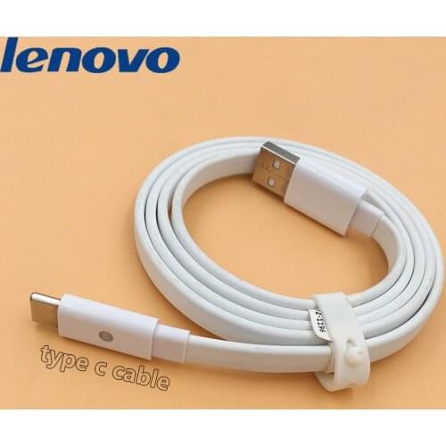 100cm flat Line ZUK Z2 Pro Charger Cable Original Lenovo USB 3.0 Type C Fast Charger Data Cord For ZUK Z1 plus Z1221 Z1222 Z1223