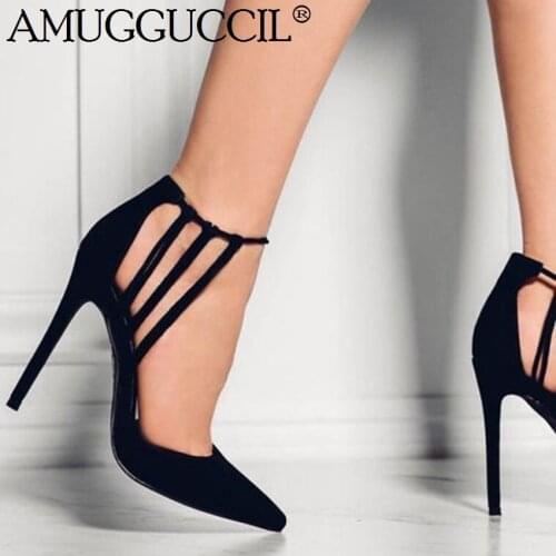 Customize 2021 New Plus Big Size 35-47 Black Fashion Sexy High Heel Party Spring Summer Lady Shoes Women Pumps D1264