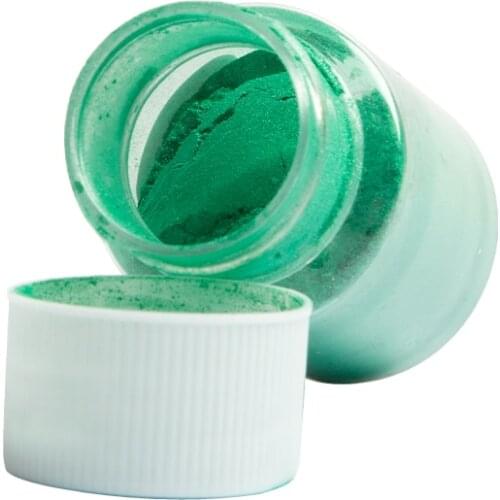 Mica Powder Epoxy Resin Dye Pearl Pigment DIY Jewelry Crafts Soap Making Accessories in Green