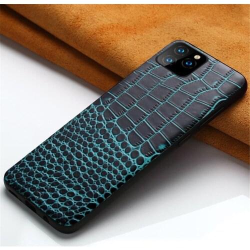 Shockproof Cowhide Leather Case For iPhone 11 Pro Max Case Soft TPU Cover Leather Coque For iPhone 12 Pro Max 12 Mini Case Funda