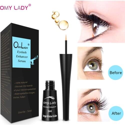 OMY LADY Eyelash Enhancer 100% Original Eyelash Growth Treatment Serum Plant Medicine Eye Lash Mascara Lengthening Longer