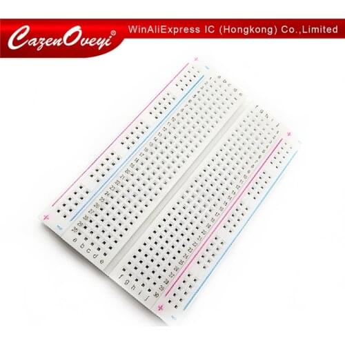 1pcs/lot 400 Points Solderless Bread Board Breadboard PCB Test Board In Stock
