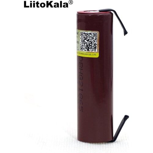 Trade price Liitokala 100% New HG2 18650 3000mAh Rechargeable battery 18650HG2 3.6V discharge 20A Power batteries + DIY Nickel