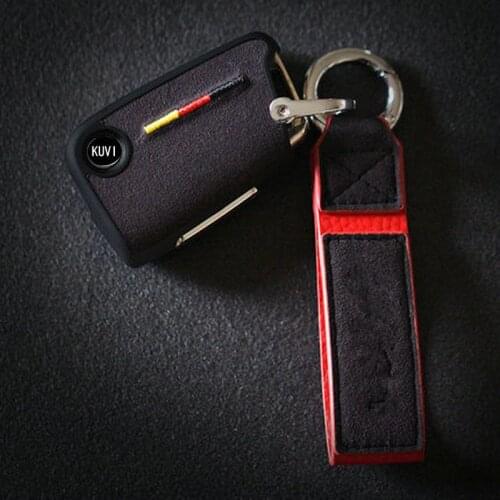 Tpu Suede Car Key Cover Case For VW Polo Golf 7 Tiguan for Skoda Octavia Kodiaq Karoq for SEAT Ateca Leon Ibiza 2015 2016 2017