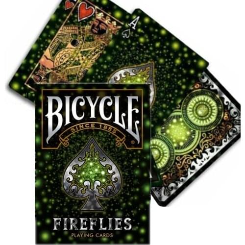 Bicycle Fireflies Playing Cards Firefly Glowworm Deck Poker Size USPCC Magic Card Games Magic Tricks Props for Magician