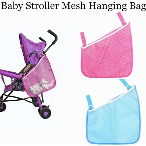 1Pc Oxford Cloth Baby Stroller Side Storage Bag Lightweight Shopping Waterproof Infant Strollers Accessories
