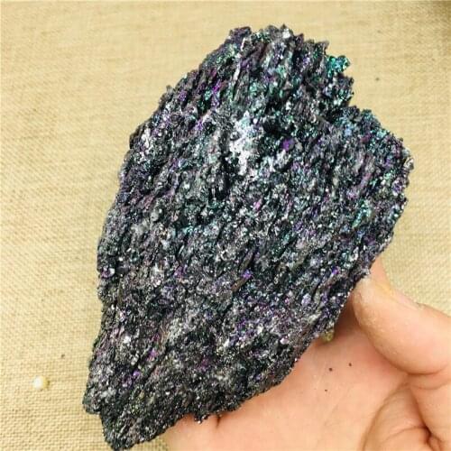 200-280g natural crystal mineral colorful ore specimens for decorative collection