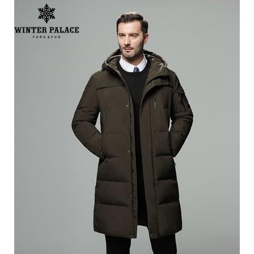 2020 Winter Long Model mens Down Jacket Coat Warm Fashion men Parkas High-Quality Bio-Down men Coat Brand New Design