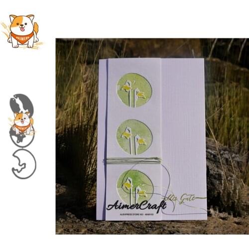 3PCS Circle Animal Metal Cutting Dies Stencil For DIY Scrapbooking Album Paper Card Decorative Craft Embossing Die Cuts New 2019