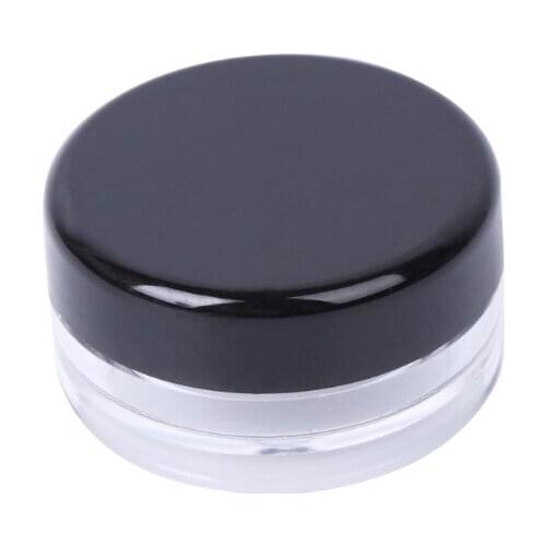 50Pcs Make Up Jar Cosmetic Sample Empty Container Plastic Round Lid Small Bottle