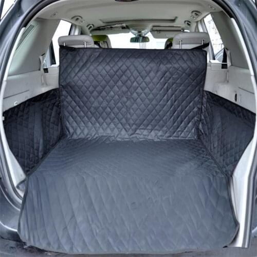 Pet Car Mat Black Car Trunk Dog Pet Pad Waterproof Anti-dirty Pad Trunk Cushion Cargo Liner Interior Accessories