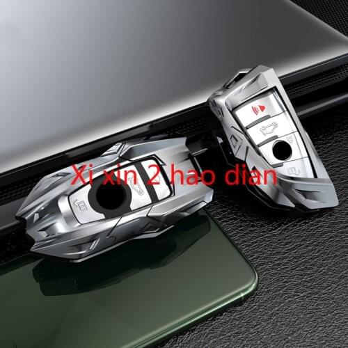For BMW New 3 Series 5 Series 7 Series 1 Series 525 530 320li X1 X3 X5 X4 X6 Zinc Alloy Key Case Remote Control Protective Case